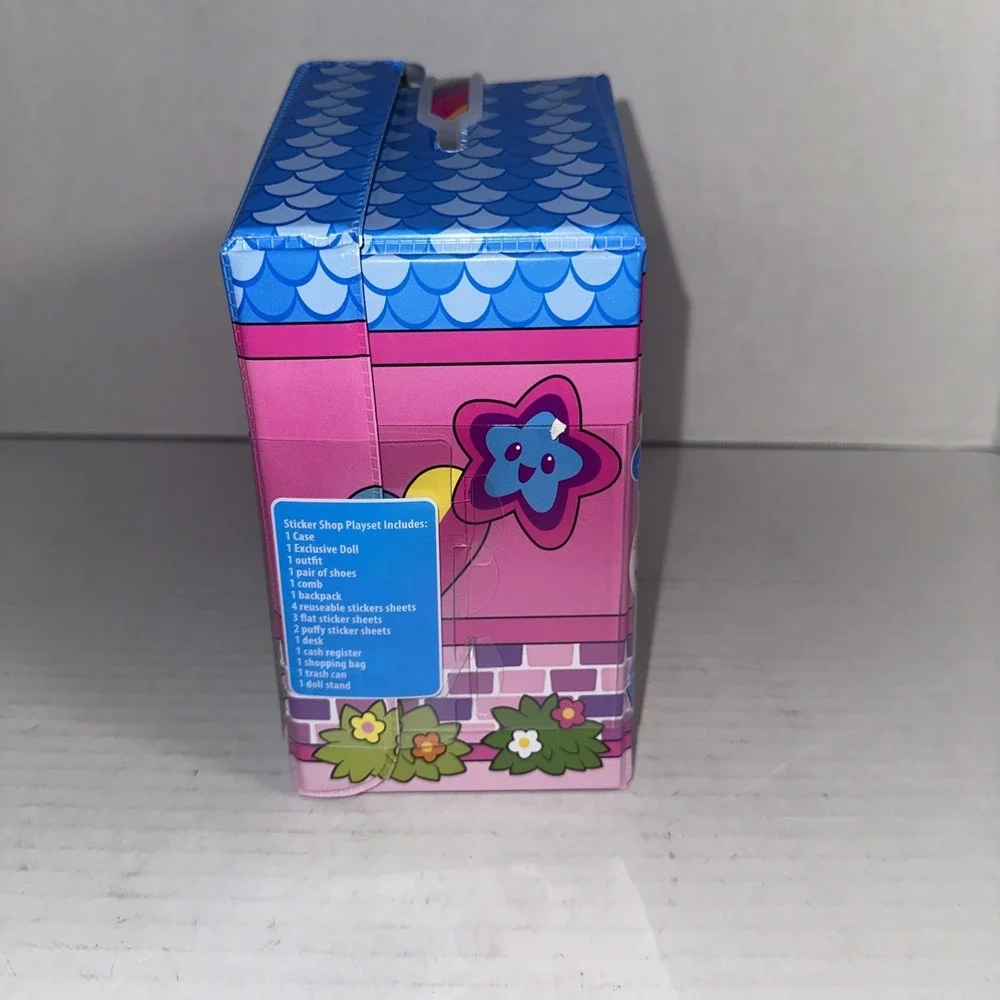 Decora Girlz‎ Sticker Store Playset & Exclusive 5 in. Doll + 170 Stickers & Case